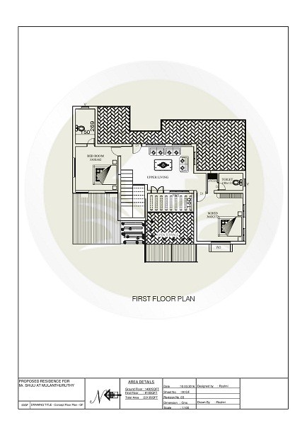2213 Sq Ft Double Floor Contemporary Home Design