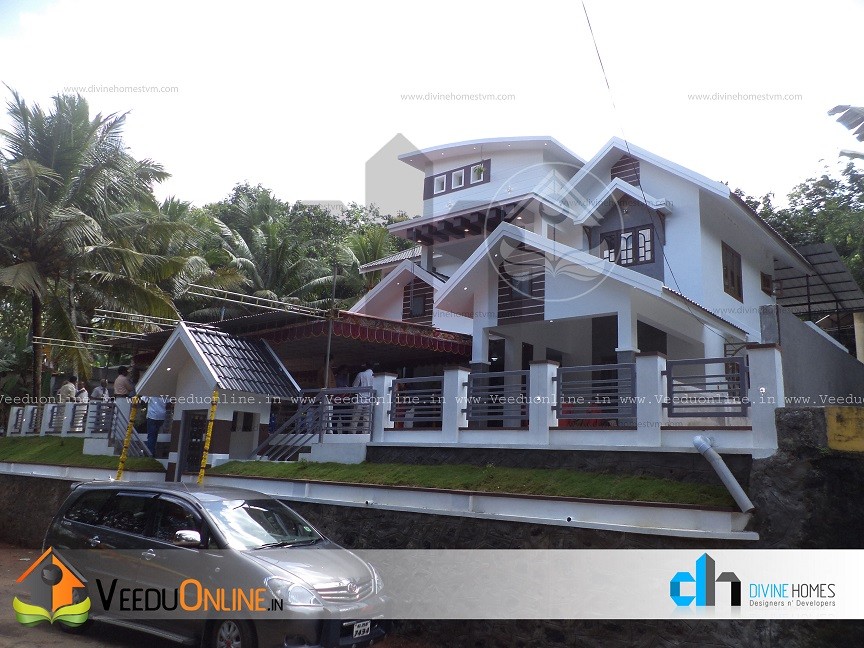 2790 Square Feet Double Floor Contemporary Home Design