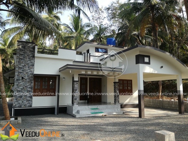 1200 Square Feet Single Floor 3 BHK Home Design