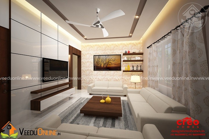 Fabulous Contemporary Smart Home Living Interior Design