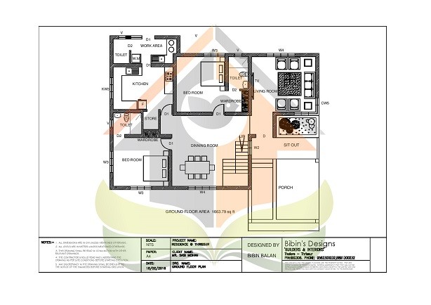2476 Square Feet Double Floor Contemporary Home Design