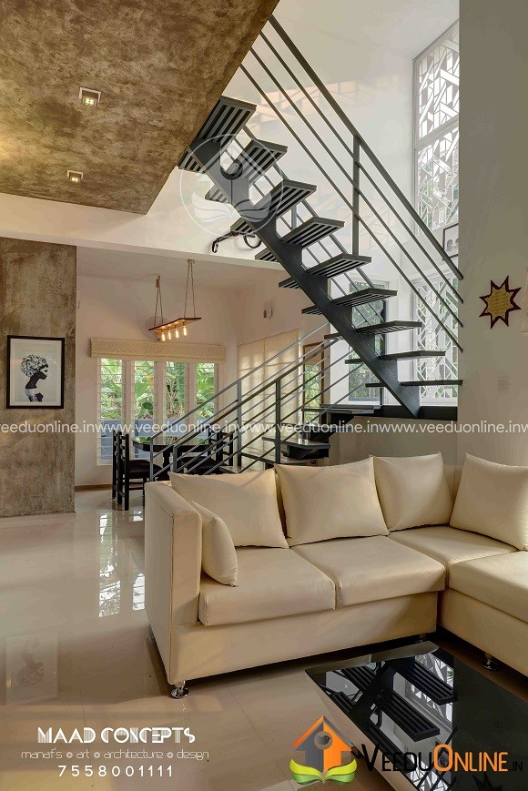 1200 Square Feet Double Floor Contemporary Home Design – Veeduonline