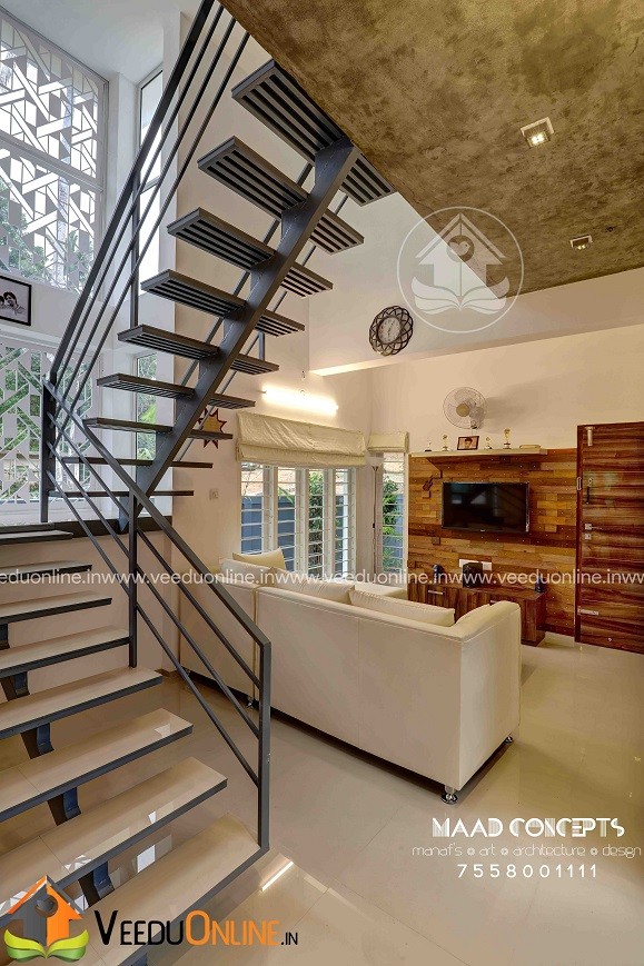 1200 Square Feet Double Floor Contemporary Home Design – Veeduonline