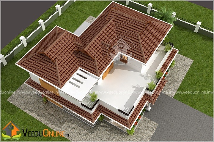2303 Square Feet Double Floor Contemporary Home Design