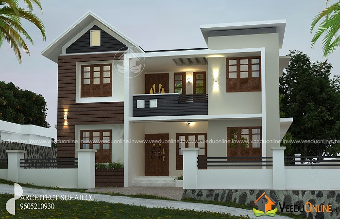 1550 Square Feet Double Floor Renovation Home Design