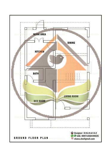 1657 Square Feet Double Floor Contemporary Home Design